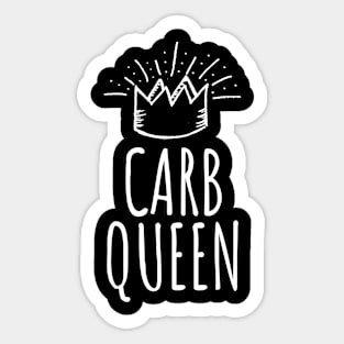 Carb Queen Sticker